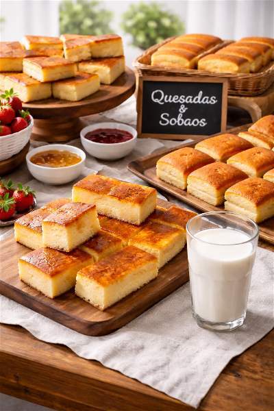 Desayuno buffet casero en Cantabria