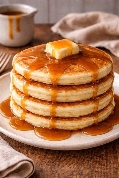Receta de tortitas americanas esponjosas caseras